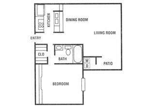 C1R 2x2 WD 3712 floor plan